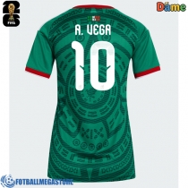 Fotballdrakt Dame Mexico Alexis Vega #10 Hjemmedrakt VM 2026 Kortermet